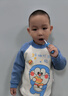 小袋鼠巴布儿童牙刷超细软万毛护齿0-1-2-3岁以上婴幼儿宝宝训练牙刷 【适用0-3岁 小头型】蓝 实拍图