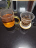 怡品堂 茶具 茶杯耐热玻璃杯茶水分离杯带把过滤喝茶杯男女士办公室家用观山水杯带盖 创意加厚玻璃泡茶杯 知风杯350ml（竹盖） 实拍图