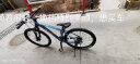 喜德盛（xds） 山地自行车英雄600油碟 27速变速 线控前叉 x6铝合金变色车架 焕彩蓝紫15.5寸(身高155-170) 实拍图