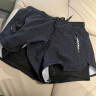 梵迪拉泳裤男士泡温泉防尴尬宽松双层游泳裤沙滩游泳装备22801黑色 XL 实拍图