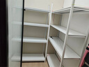 七序货架置物架仓储家用仓库多层展示架中型角钢货架地下室储物架 四层183cm【默认白色】 长130宽40cm 实拍图