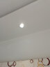 雷士照明（NVC）LED射灯家用嵌入式防眩高亮灯具 3W漆白暖白开孔7.5-8cm 实拍图