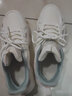 361°女鞋棉鞋女跑步鞋冬季加绒皮面舒适学生运动鞋二棉女生保暖鞋子 羽毛白/燕麦奶(二棉) 39 实拍图
