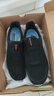 斯凯奇（Skechers）夏季男鞋新款轻便一脚蹬透气网面休闲运动跑步鞋百搭慢跑鞋 黑色/210281-BLK 42 实拍图