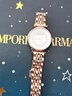 安普里奥·阿玛尼（Emporio Armani）阿玛尼女士手表满天星情人节礼品生日礼盒七夕礼物石英女表送女友 玫瑰金钢带摩天轮AR1909 实拍图