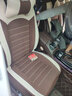 翰静 半包布汽车坐垫四季通用汽车座套小车座椅套适用于 摩卡棕 宝马X1 X3 X5 3系 实拍图