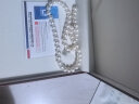 阮仕淡水珍珠项链流光珍珠颈链自戴经典珠宝送女友送妈妈礼物 7.3-8.3mm/43cm 晒单实拍图