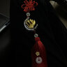 腾韵高档男士汽车挂件船车载保平安符后视镜上吊坠饰品凤冠女十二生肖 经典中国红-平安扣 实拍图