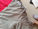 短袖T恤套装男华夫格短袖短裤男女情侣套装青少年运动服男士套装夏季休闲帅气薄款夏天男生学生版一套衣服 TZ9051灰杏色套装 37 3XL 160斤-170斤 实拍图