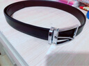 cekvin kain皮带男士针扣真皮牛皮休闲百搭潮流裤腰带礼盒装送男人朋友礼物 CK12【车线】 实拍图