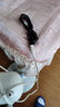 CABLE CREATION DZ428 两插2口10A电源延长线直头两芯插座插线板延长线适用电视电动车加长线 0.5米 实拍图