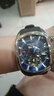 瑞夫泰格（reef  tiger）品牌全自动机械表酒桶型男表个性时尚防水男士运动手表 白壳蓝面   RGA3069 实拍图