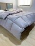浪莎（LangSha）全棉国标羽绒被95白鹅绒被子冬被加厚保暖秋冬被褥空调棉质被芯纯 羽绒被-奶白色 150x200cm约3斤【已质检】 实拍图