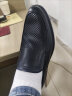 奥康（Aokang）官方男鞋 皮凉鞋夏季镂空带孔洞洞鞋男士商务休闲皮鞋黑色41码 晒单实拍图