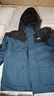 伯希和（Pelliot）【山色】冲锋衣三合一男女秋冬户外防风保暖抓绒外套11040105蓝S 实拍图