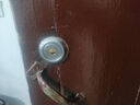 名高防盗门锁老式整套大门木门铁门锁双保险家用出租屋室内外装机械锁 普通款1.0（锌包铜）带边左开 实拍图