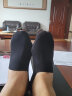 DearDevil（2双）新疆棉男士四季款袜子不掉跟深口棉质隐形袜防脱运动船袜透气排汗硅胶防滑短袜 2双黑色 39-43 实拍图
