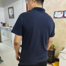 JEEP SPIRIT吉普polo衫男夏季商务休闲翻领男装男士上衣t恤 宝蓝 XL 实拍图