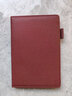法拉蒙 a5硬壳皮面笔记本本子带笔插位学生考研日记本商务办公会议记录记事本可定制 棕色 实拍图