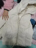 素羽轻罗羽绒服女中长款冬2025年新款韩版加厚宽松面包服学生外套上衣女装 米白色 M 实拍图