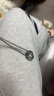古由卡（GUUKA）潮牌环环相扣戒指挂坠项链男女新款 情侣礼物嘻哈极简合金盒子链 P8044（70cm） 均码 实拍图