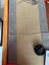 骆易家（Lorica） 中式桌旗禅意棉麻茶几茶桌布条茶台布艺长条新中式桌布茶布茶席 蕙质兰心（麻）-麻色（防水） 33*240cm（适用桌面1.7-2.0米） 实拍图
