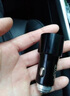 智能控温数显车载充电器手机快充汽车24V点烟器转换插头一拖二闪充汽车用USB转接口 经典黑-双口4.8A/12V-24V合金款 实拍图