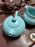 宁不凡（NINGBUFAN） 汝窑茶壶汝瓷泡茶器可开片汝窑茶具单茶壶 倒把西施壶 170ml 实拍图