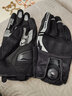 怪兽公园（MONSTER PARK）摩托车手套旋钮骑行手套防摔男女夏季触屏透气机车赛车骑行装备 灰色 XL 实拍图