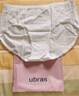 ubras【莫代尔】高弹织带内裤女士抑菌舒适中腰三角裤柔软透气(3条装) 粉末蓝色+浅桃粉色+瓷月几色 3条 S 实拍图