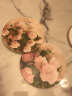 防烫家用杯垫碗垫耐热隔热垫北欧餐桌垫菜垫子创意耐高温盘垫套装 15cm蔷薇碗垫（6片带底座） 晒单实拍图