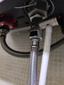九牧（JOMOO）不锈钢金属编织软管冷热进水软管水管家用马桶热水器配件H5688 100cm 实拍图
