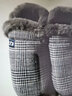 回力棉拖鞋包跟男带后跟秋冬季情侣款厚底保暖防滑棉鞋居家月子鞋女士 深灰 40-41 【标准码】 实拍图