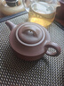 月壶茗清 宜兴紫砂壶名家全手工家用茶具功夫泡茶壶原矿紫泥汉君 实拍图