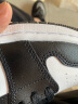 耐克NIKE篮球鞋女子AJ1乔1JORDAN 1运动鞋DC0774-101白黑42 实拍图