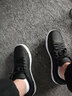 匹克（PEAK）匹克男鞋学生板鞋2025春夏款低帮经典防滑防水休闲小白鞋运动鞋 黑色 41 实拍图