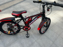凤凰（Phoenix）儿童自行车山地车男女学生脚踏车6-12岁童车 霸道 黑红色 18寸 实拍图
