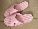 绚初拖鞋男夏季居家浴室防滑简约室内软底情侣家用洗澡凉拖女 浪漫拖 粉色 39-40 码 实拍图