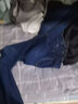 畅登春秋韩版修身青少年牛仔裤男个性弹力小脚裤男时尚潮休闲长裤子男 蓝条纹牛仔裤 27 【2尺】 实拍图