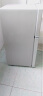 志高（CHIGO）【送货上门】 小冰箱双门小型电冰箱 家用小冰箱双开门冰箱宿舍租房办公室冷藏冷冻迷你节能冰箱 38P118双门【两天一度电】银色 实拍图