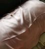 太湖雪 纯色真丝枕巾 100%桑蚕丝绸面料 单面丝绸单个装 森林绿 48*74cm 实拍图