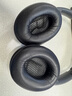 比博欧适用博士BOSE QuietComfort35耳机套qc35二代头戴式耳机海绵套耳套QC35II耳罩棉垫头梁垫耳机配件 【黑色一对+蓝色垫子】羊皮款 实拍图