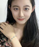 IS YOU孔雀石四叶草S925银手链女生手饰品生日情人节礼物送女友老婆妈妈 孔雀石四叶草S925手链+品牌礼盒 实拍图