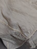 范思蓝恩23FS12439法式V领短袖衬衫女设计感小众夏季荷叶边上衣 米色 XL 晒单实拍图