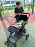 UPPAbaby VISTA V2双胞胎婴儿推车可坐可躺 高景观双向双人宝宝车 黑色JKE【双座位】 晒单实拍图