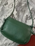 ANDSEEYOU品牌 单肩包女 新款斜挎小包包女小皮包百搭牛皮单肩包女贝壳包 墨绿色 实拍图
