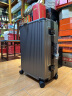 世界地理 德国行李箱男女学生大容量旅行登机铝框杯架拉杆箱万向轮密码 星空灰（简约经典款） 24英寸 -托运箱 实拍图