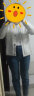 欧莎（OSA）【空调衫】毛衣开衫女士夏装新款针织外套薄款小香风宽松上衣 白色B M 实拍图