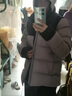 迪卡侬儿童新款面包服羽绒服男女秋冬保暖户外防风外套日常休闲MH500 暮山紫 均码 M 161-172c14-15岁 实拍图