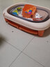 世纪宝贝（babyhood）儿童洗澡桶婴幼儿浴桶宝宝新生儿游泳泡澡桶小孩可折叠浴缸洗澡盆 【升级款】橙+脸盆*2(赠礼包) 实拍图